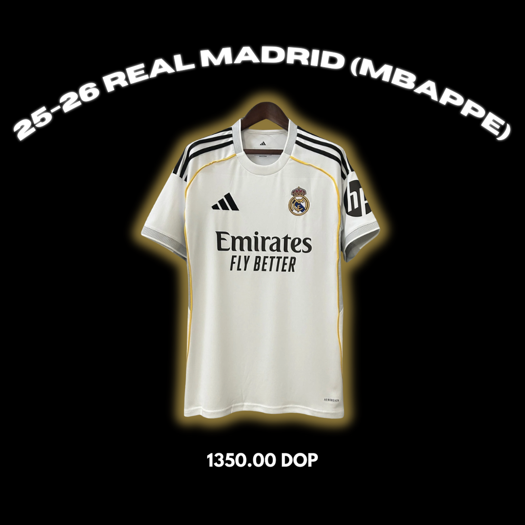 Real Madrid 25/26 (Home) – Mbappé