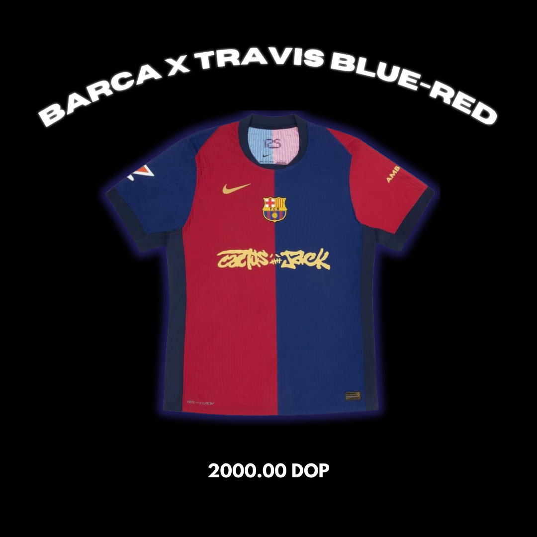 Barca X Travis Blue-Red (Lamine Yamal-Pedri)