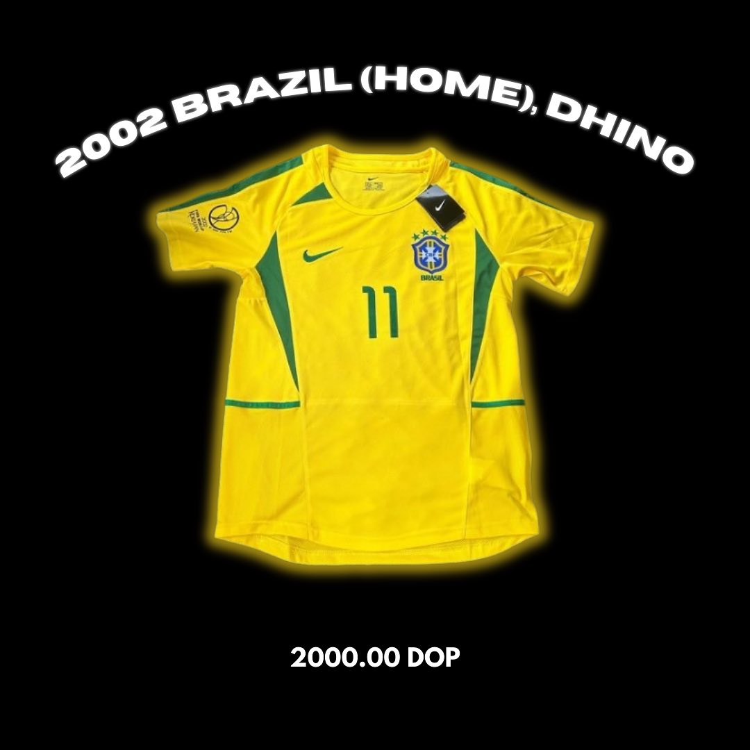2002 Brazil Home (Ronaldhino)