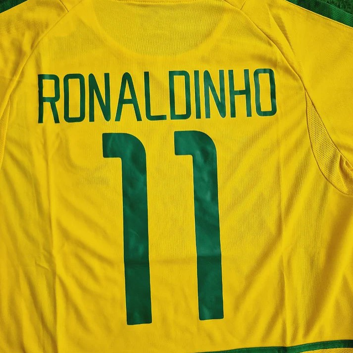 2002 Brazil Home (Ronaldhino)
