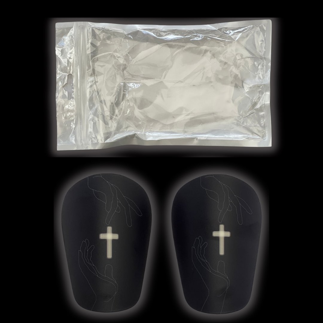 Espinilleras Cristianas “Your Hands On Mine”