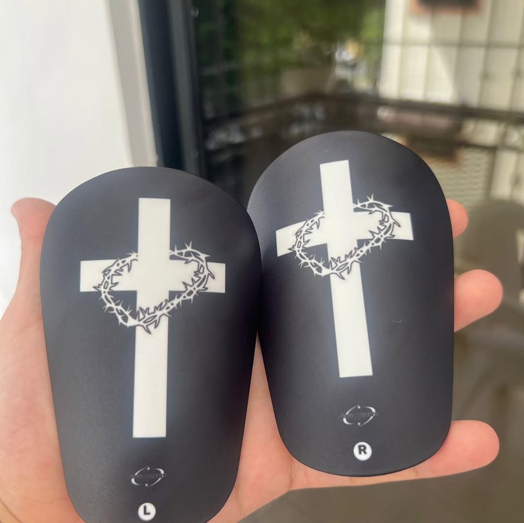 Espinilleras Cristianas “Filipenses 4:13”