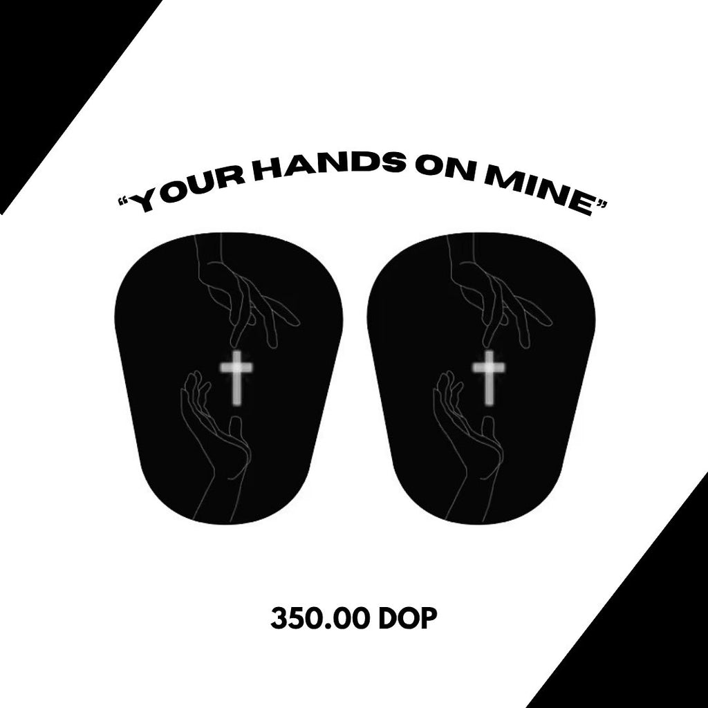 Espinilleras Cristianas “Your Hands On Mine”