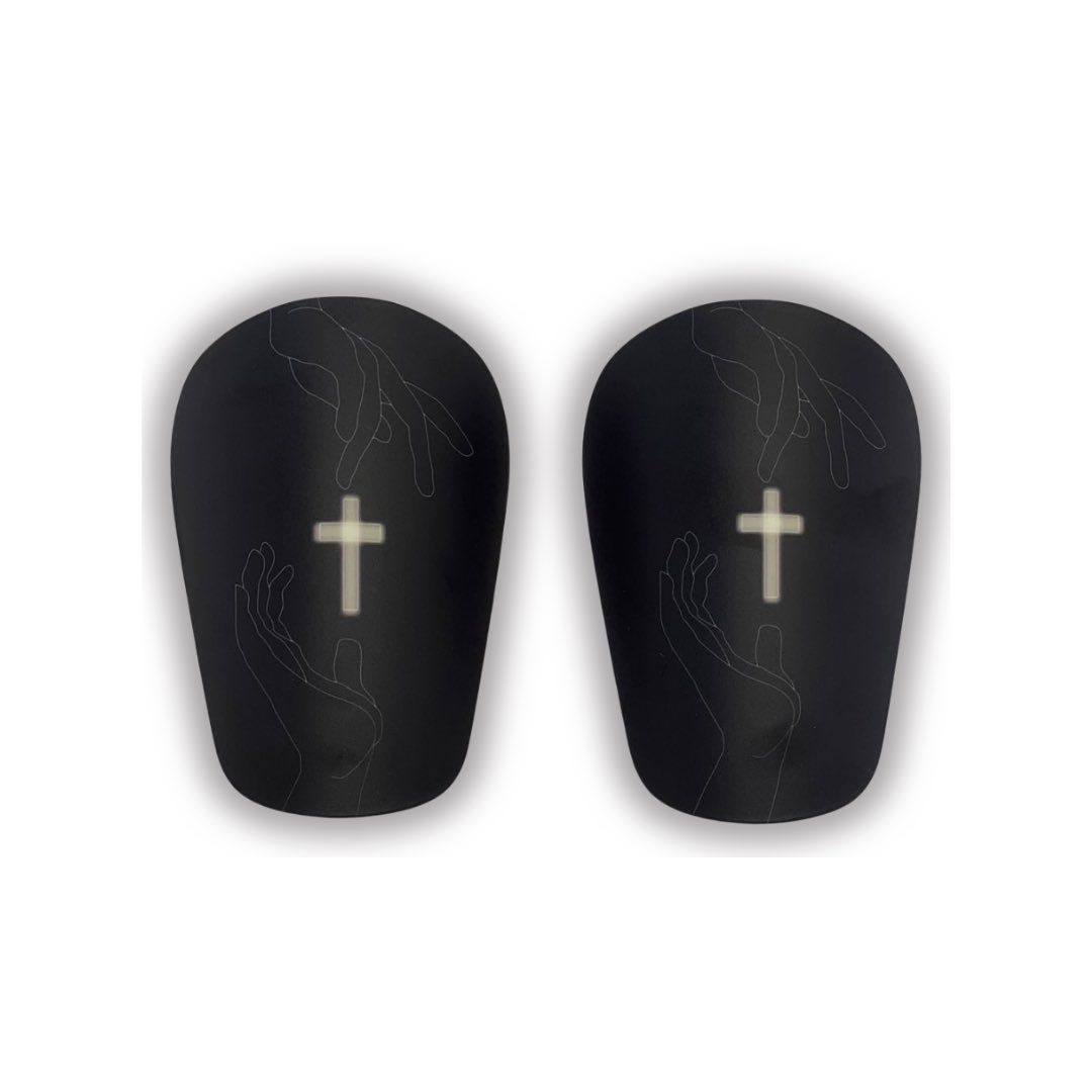 Espinilleras Cristianas “Your Hands On Mine”